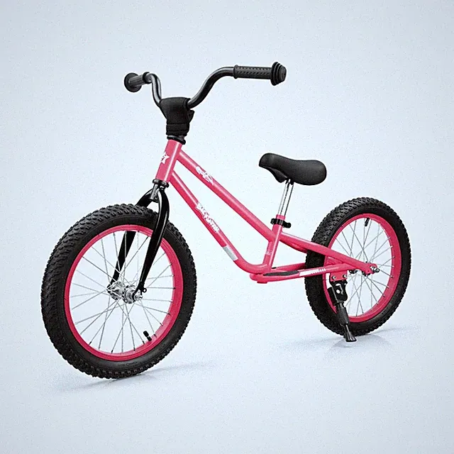 bicystar Kids Balance Bike with Real Rubber Air Tires - 16 Inch Big Kid Bicyc...